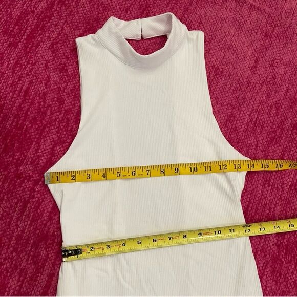 Lovers + Friends Christina Mini Dress Sleeveless Backless White Size Small - Picture 14 of 16